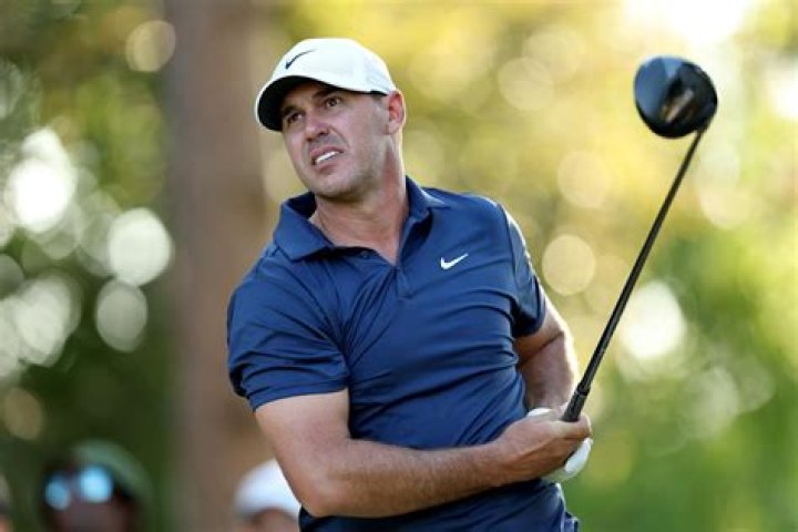 Brooks Koepka was caught rolling his yes as Bryson DeChambeau walked past