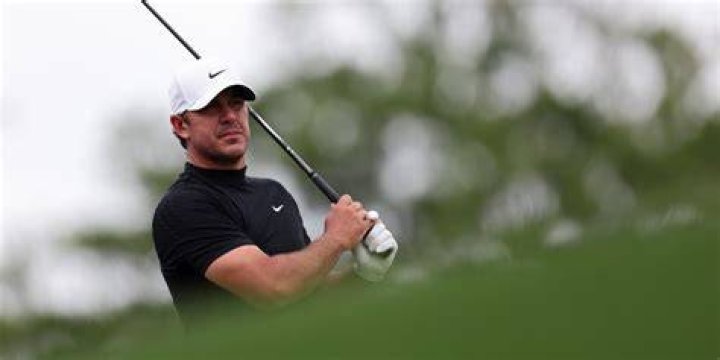 Brooks Koepka was joined on the course by wife Jena Sims