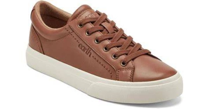 brown Earth Day sneaker