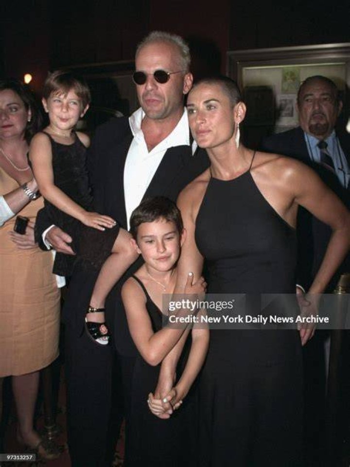 Bruce, Demi, their daughters and their partners have been in quarantine together
