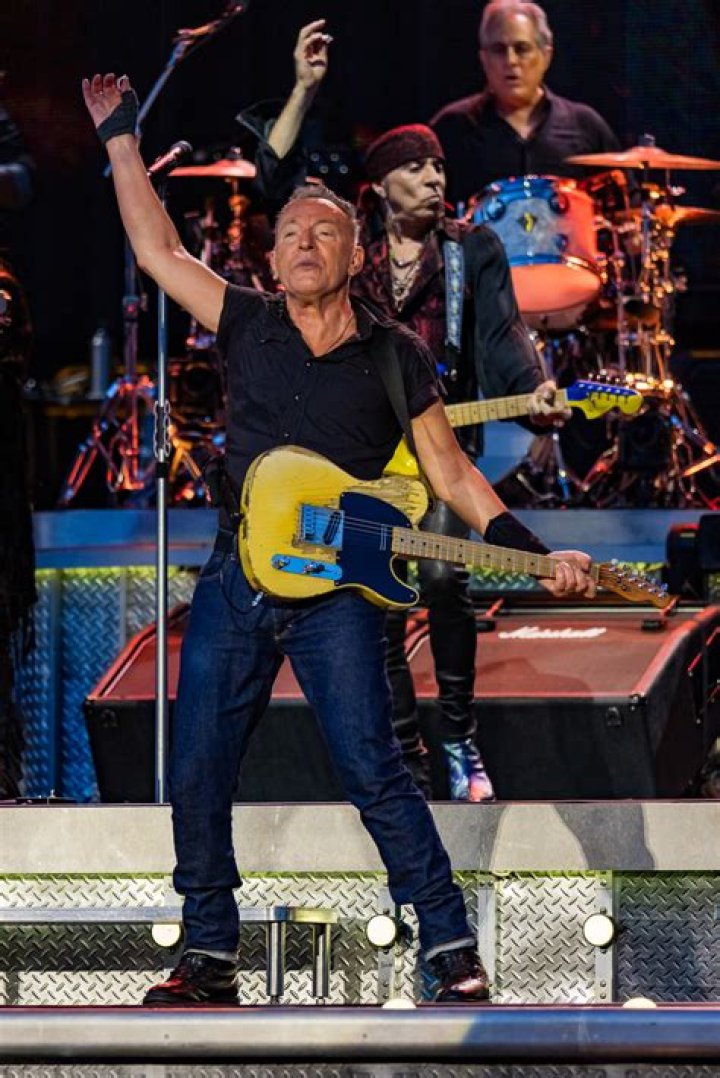 Bruce Springsteen kicked off the Celebrating America performances 