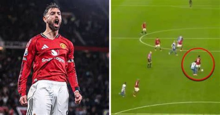 Bruno Fernandes showed off his new No8 following his switch from No18