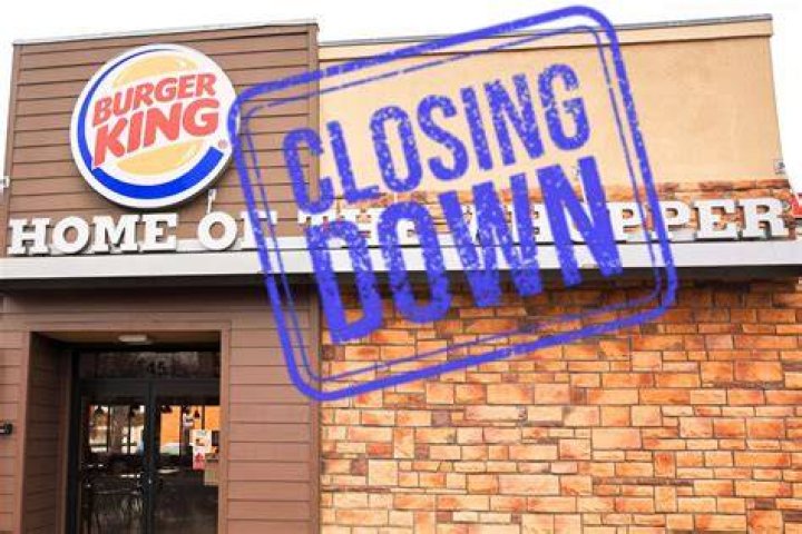 Burger King will be closing 300 to 400 stores this year