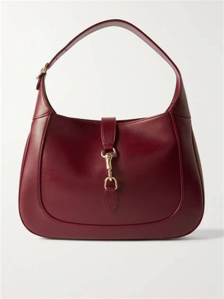 burgundy bag