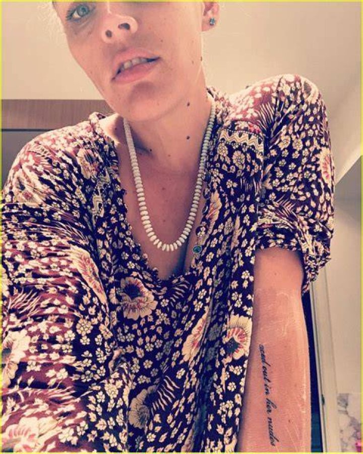 Busy Philipps Gets Her First Tattoo