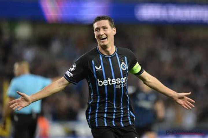 But Hans Vanaken equalised for Brugge just 12 minutes later