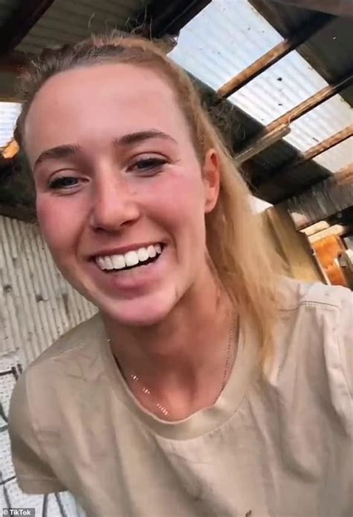 Caitlyn Loane is a 19-year-old farmer from Australia who became a sensation on TikTok after documenting her daily life working in northern Tasmania's agriculture industry