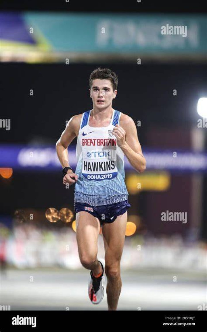 Callum Hawkins - pictured here in 2019- didn't complete the marathon in Tokyo