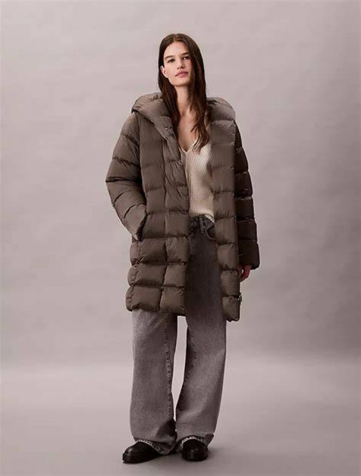 Calvin Klein wrap coat