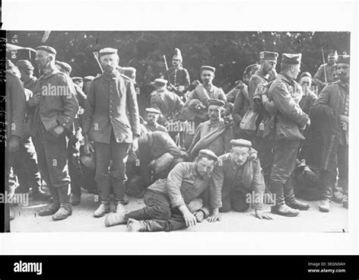  Captured German troops held in the Allied airborne drop zone on the east bank of the Rhine on the 24th of March
