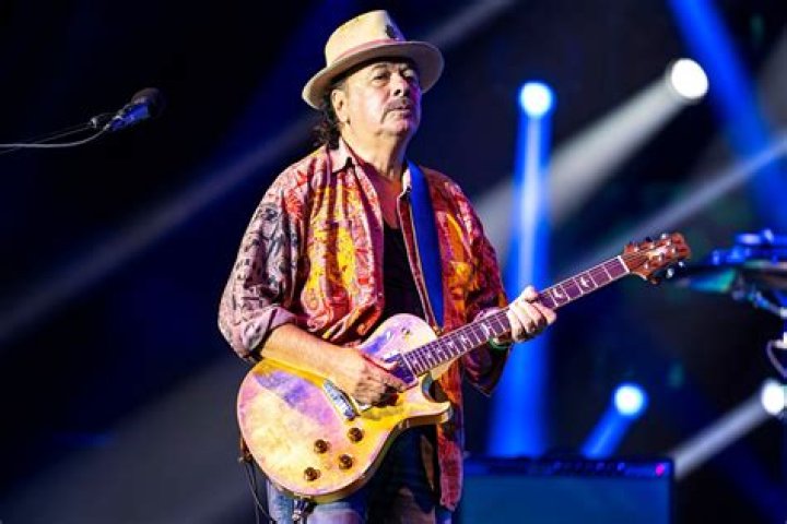  Carlos Santana of Santana paid tribute