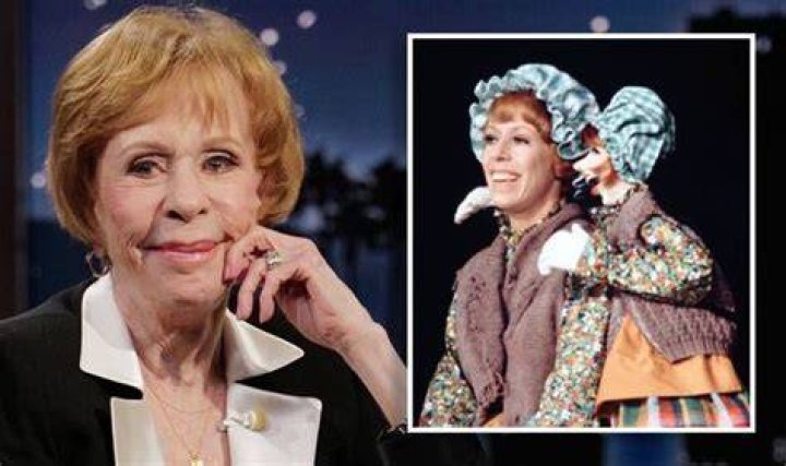 Carol Burnett and her oldest daughter Carrie Hamilton