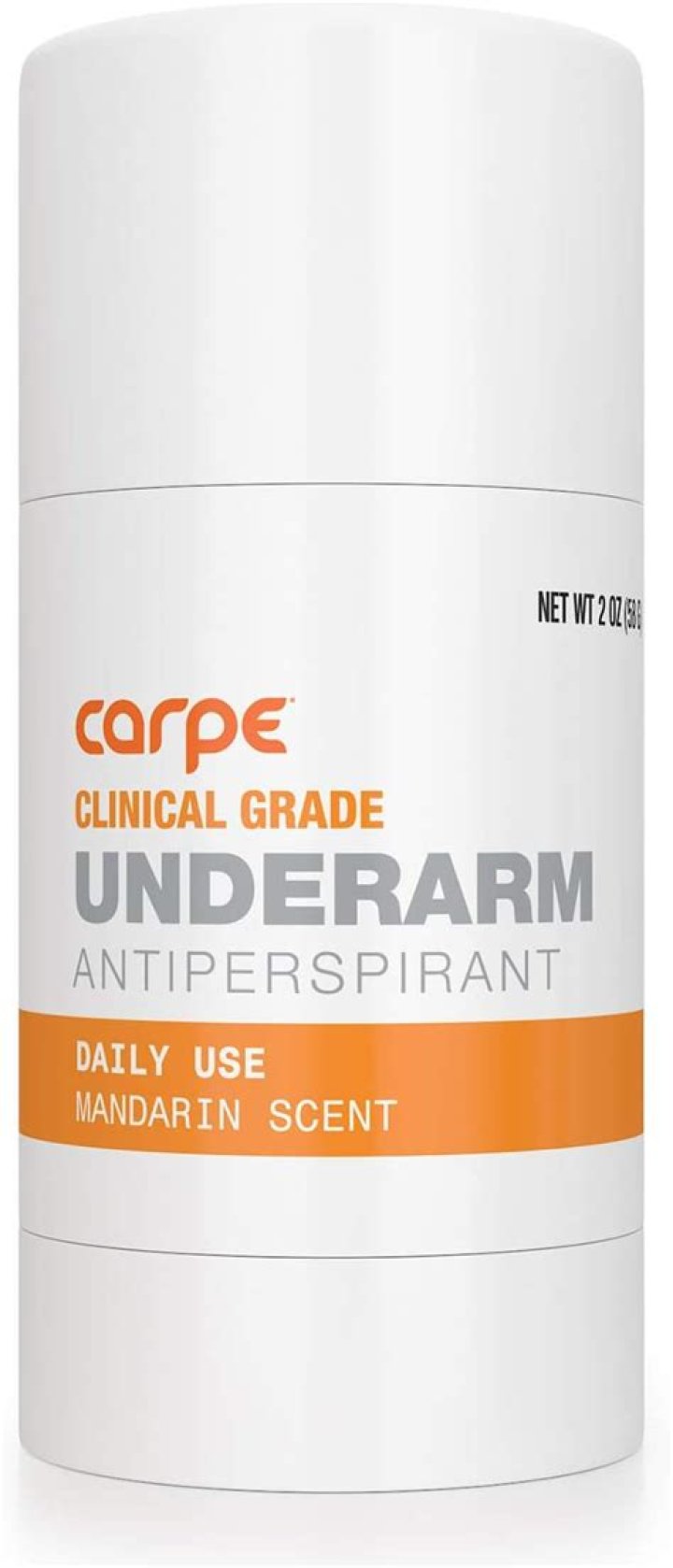 Carpe Clinical Grade Underarm Antiperspirant Stick