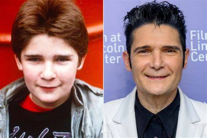 Cast of Goonies Corey Feldman and Sean Astin Goonies