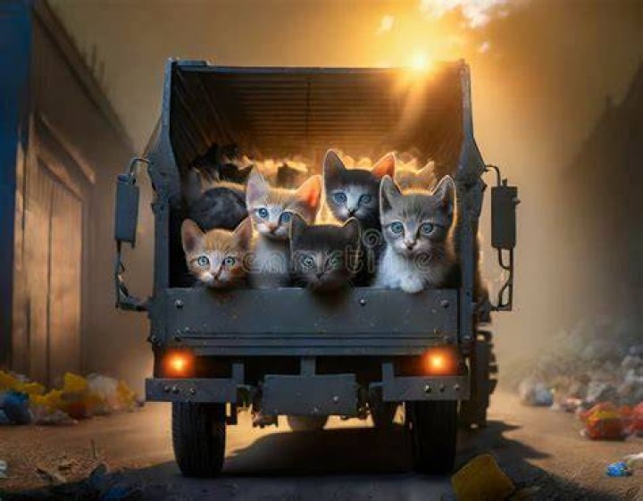  Cats transported in a truck which had been smuggled out of China to Vietnam in 2015