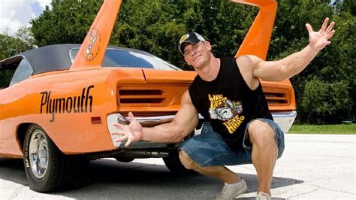 Cena loves Dodge and invested in a collector's item Viper in 2006