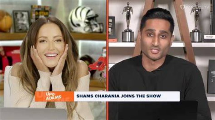 Charania gave Kay Adams a gift on Valentine's Day.