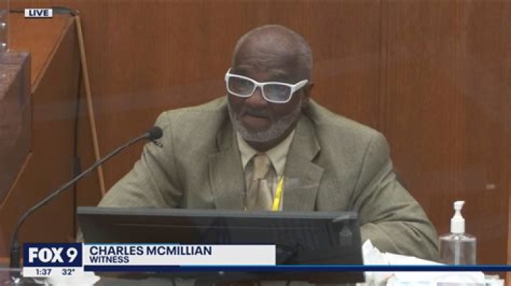 Charles McMillian was a witness in the death of George Floyd
