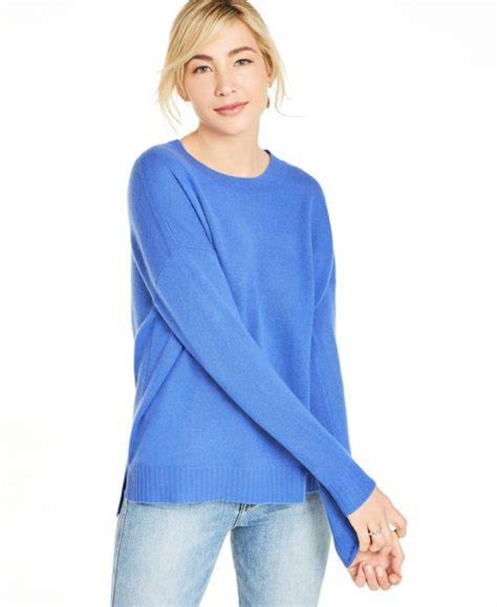 Charter Club Crew-Neck Cashmere Sweater
