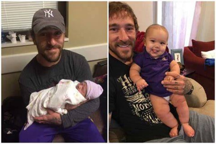 Chase welcomed his daughter in early September