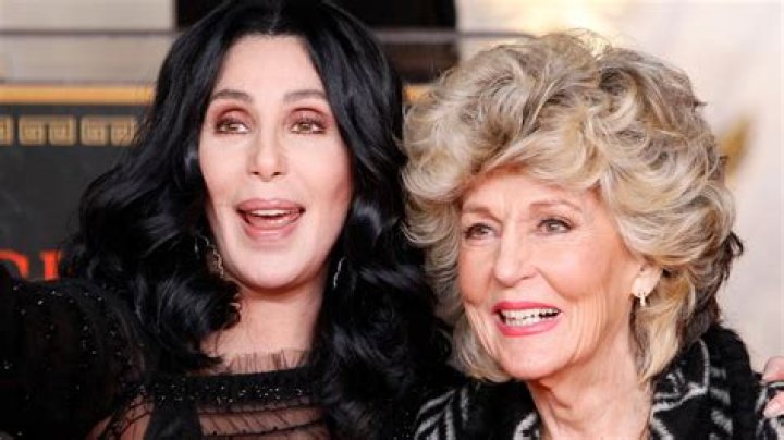 Cher with her mother, Georgia Holt, who pursued a showbiz career of her own