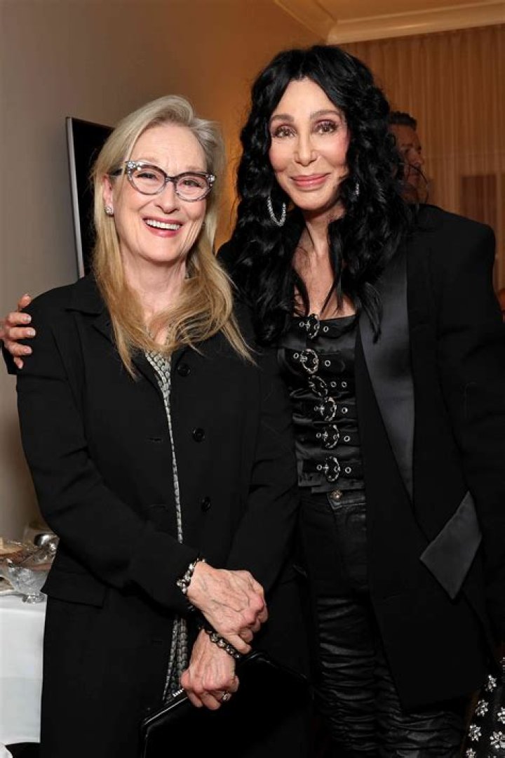 Cher with Meryl Streep in Silkwood (1983), a film about nuclear whistleblower Karen Silkwood