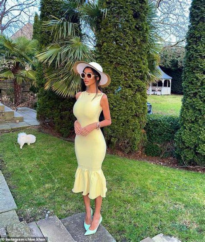 Chloe splashed out on her new home after eyeing it up for months