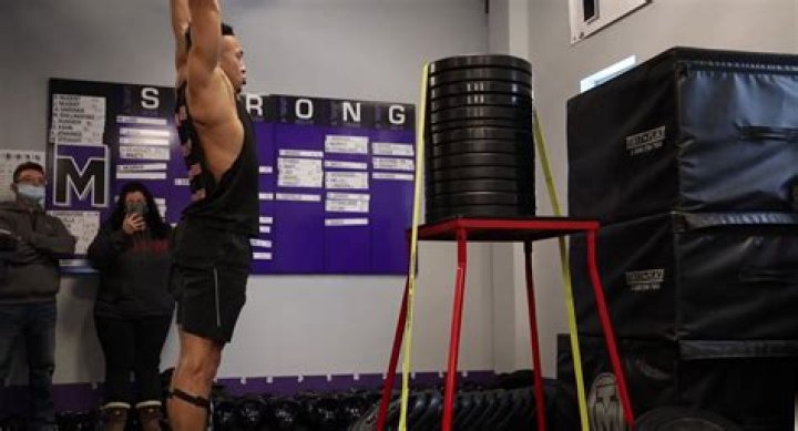 Chris Spell is a Guinness World Record jumper from White Plains, New York