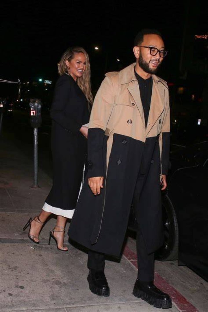 Chrissy Teigen in LA on February 17, 2024.