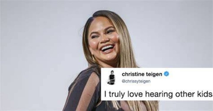Chrissy Teigen is hearing it from both sides after sharing a bath with her kids.
