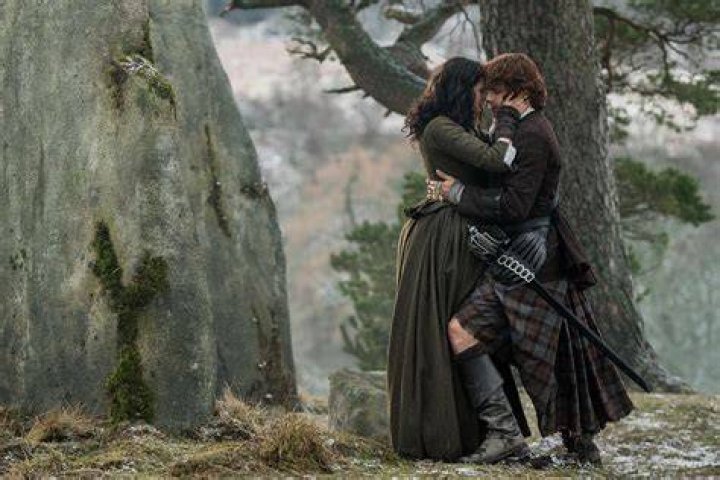 Claire puts Jamie in his place after he took a belt to her bum for disobedience 