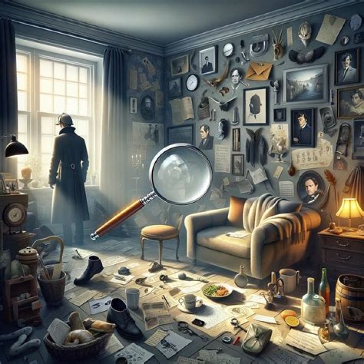 Clues were hidden in wrapped boxes around the home