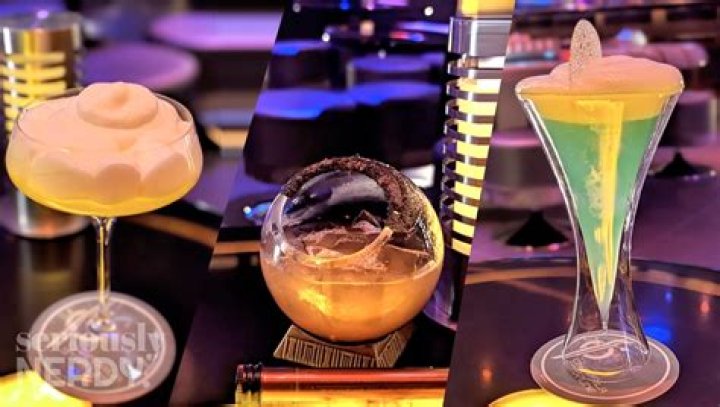 Cocktails in the Sublight Lounge are another highlight, with everything given a dramatic presentation through the use of things like smoke and dry ice