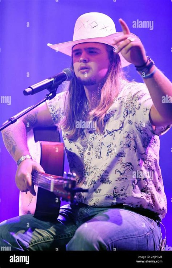 Colin Stough hit the stage to perform for the judges
