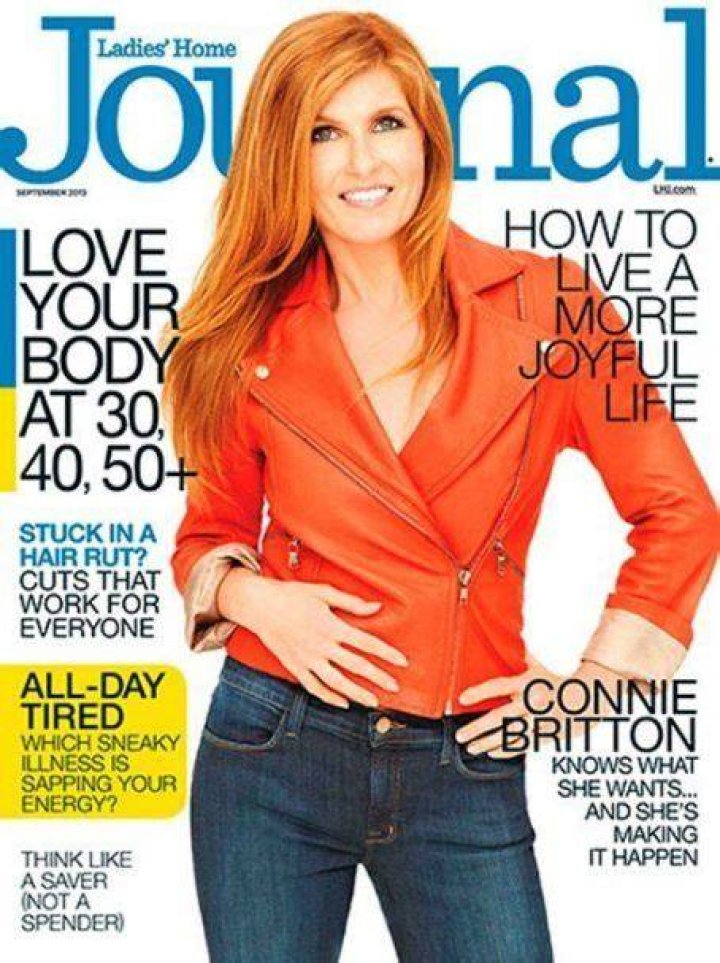 connie britton ladies home journal cover