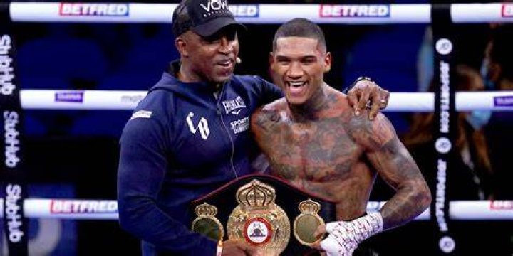 Conor Benn is delighted at how his beard transplant has turned out