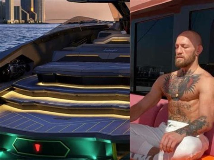 Conor McGregor owns another yacht which he regularly takes fiancee Dee Devlin out on