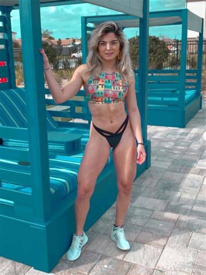 Conti wows fans on Instagram by posting sexy bikini pictures