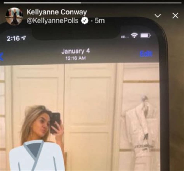 Conway allegedly posted a nude photo of Claudia on her Twitter story