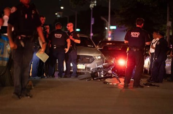 Cops were at the scene all morning
