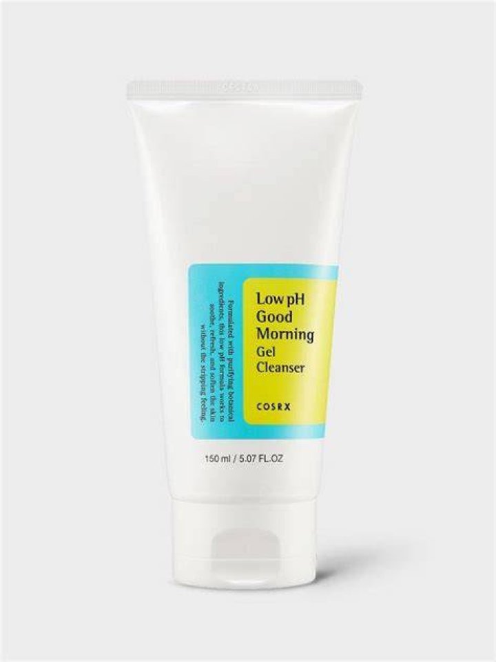 COSRX Low pH Good Morning Gel Cleanser, 5.07 fl.oz / 150ml, Daily Mild Face Cleanser for Sensitive Skin with BHA and Tea-Tree Oil, PH Balancing, Anti Breakouts, No Parabens, No Sulfates, Korean Skincare