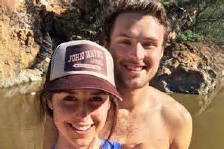 Courtney King was left a bloody mess by Harrison
