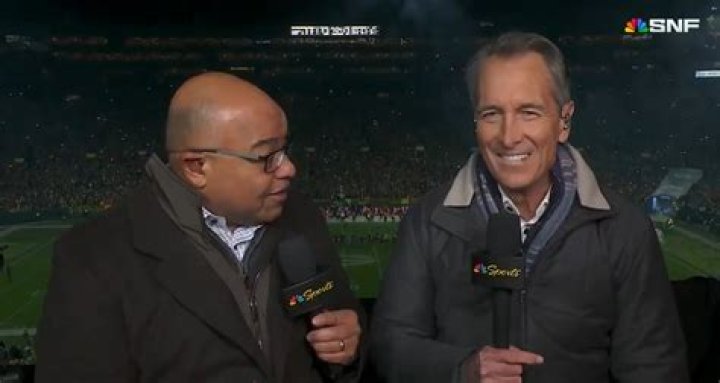 Cris Collinsworth told TV viewers &lsquo;everything makes me feel old&rsquo;