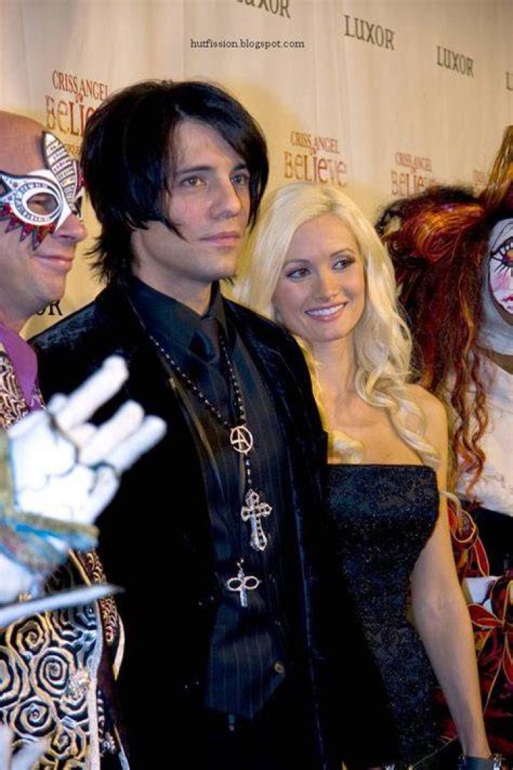 Criss Angel and Holly Madison