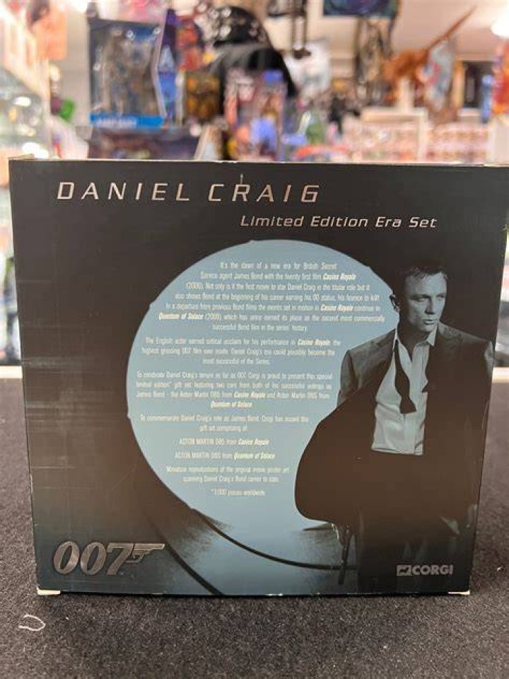 Daniel Craig sold his limited edition Aston Martin Vanquish for &pound;344,000at a charity auction in 2018
