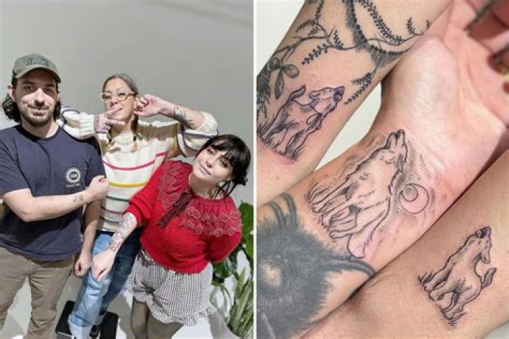 Danielle Colby has gotten matching tattoos with her family