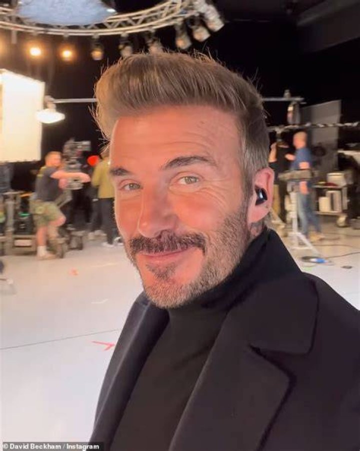 David Beckham left his fans in a frenzy with his latest gym picture