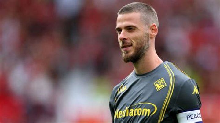 David De Gea was mobbed by his Manchester United team-mates