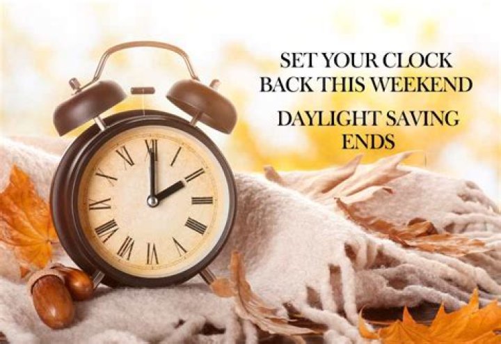 Daylight saving time will end on November 5, 2023