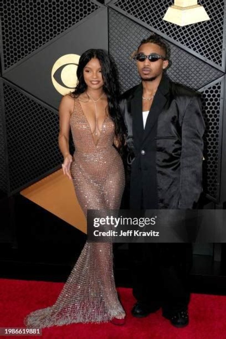 DDG and Halle attend the Premiere of Renaissance: A Film By Beyonc&eacute; in November 2023